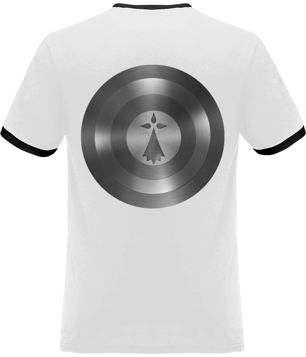 T-shirt Homme Bords Contrastés "Captain Armorica"