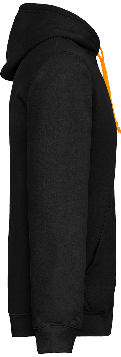 Sweat Zippé Bicolore Brodé "Presque Îlien"