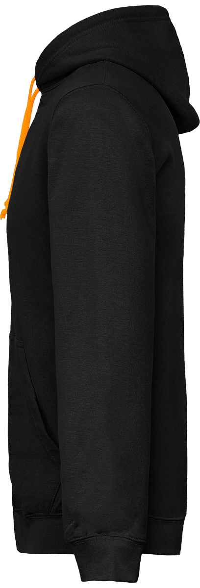 Sweat Zippé Bicolore Brodé "Presque Îlien"