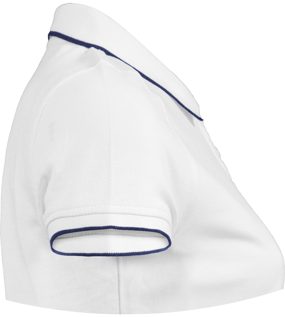 Polo Femme Brodé "Morgat Beach" Liseré