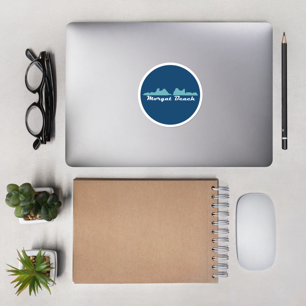 Autocollant - Sticker d'Extérieur "Morgat Beach"
