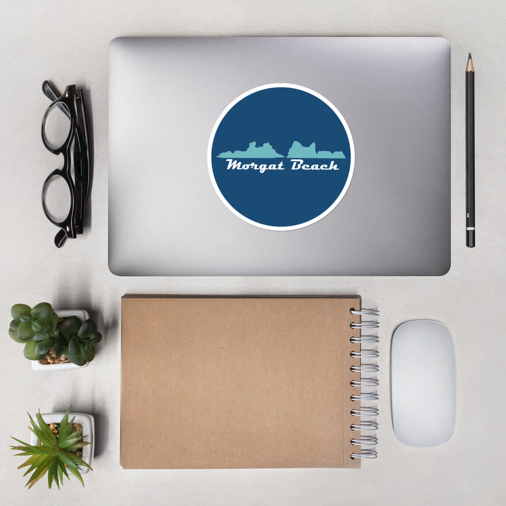 Autocollant - Sticker d'Extérieur "Morgat Beach"