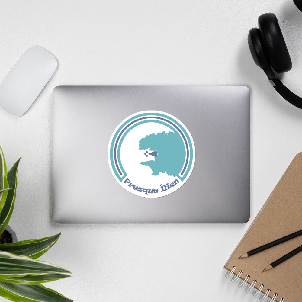 Autocollant - Sticker d'Extérieur "Presque Îlien"
