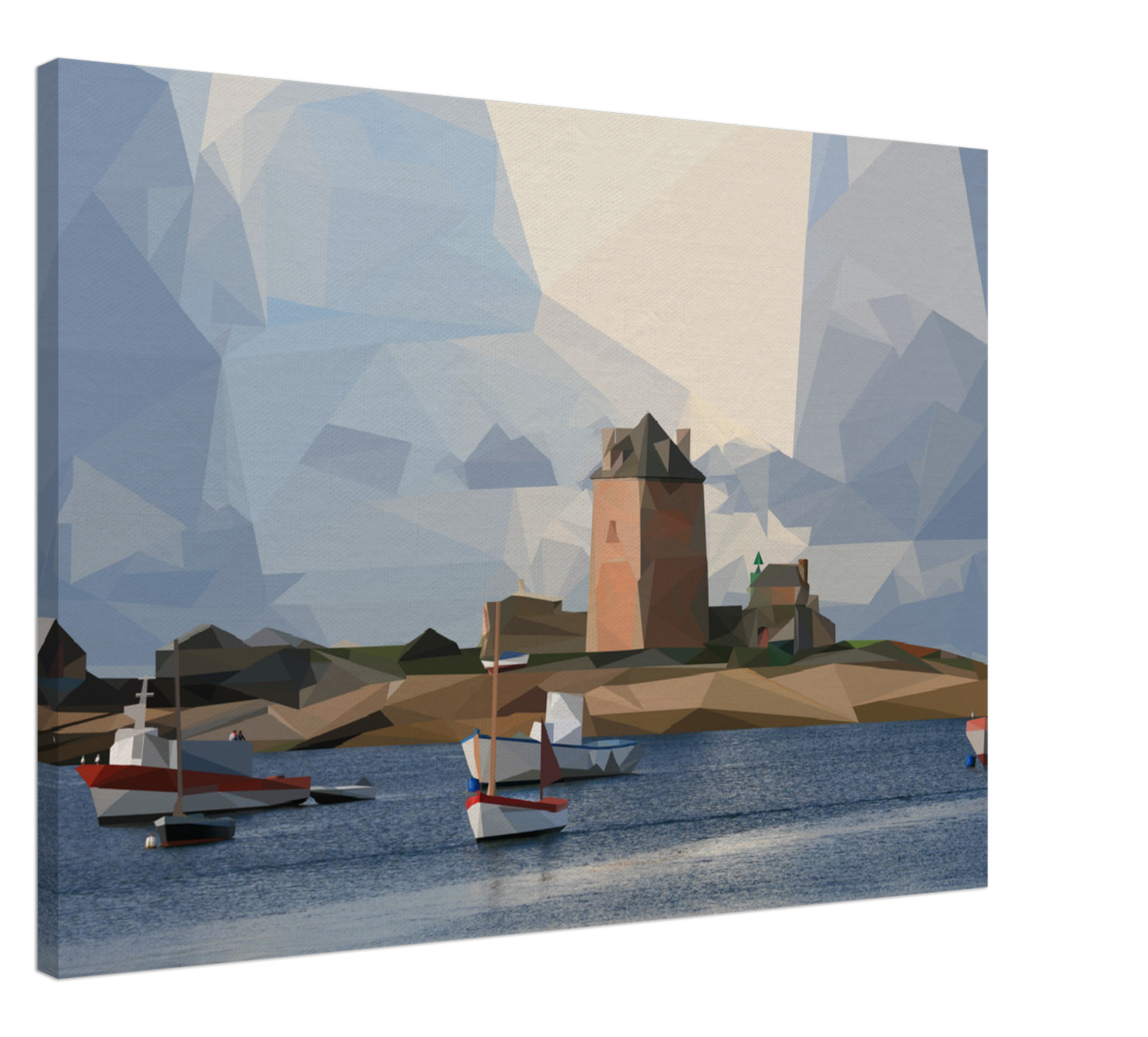 Toile Imprimée de la Tour Vauban 70x100cm
