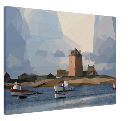 Toile Imprimée de la Tour Vauban 70x100cm