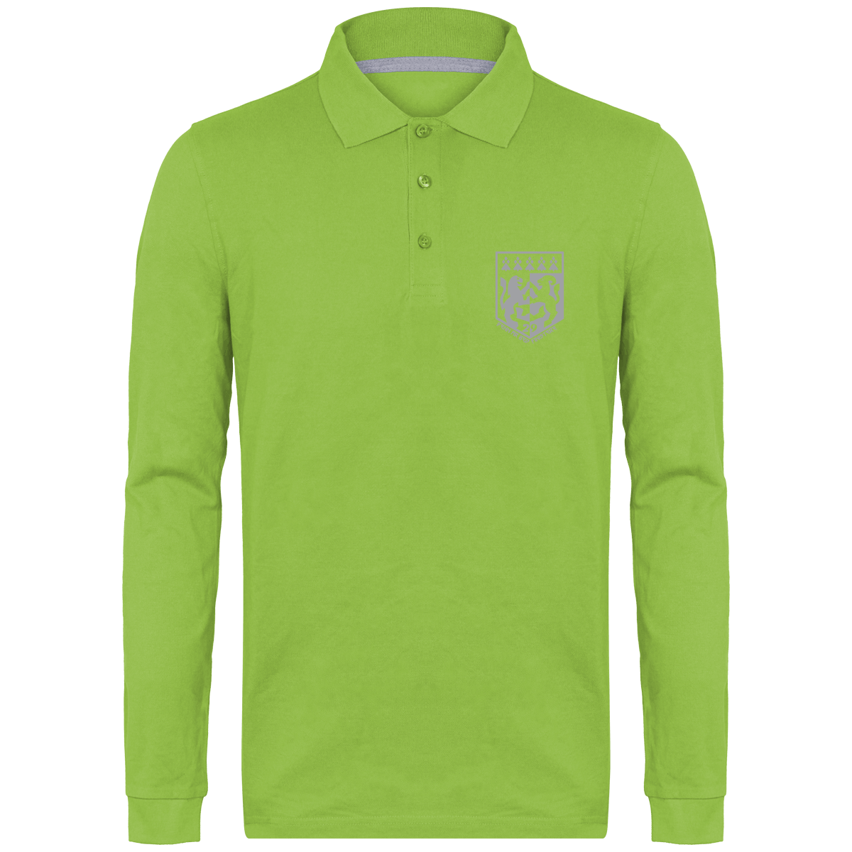 Polo Homme Manches Longues Brodé "Penn Ar Bed - Finistère"