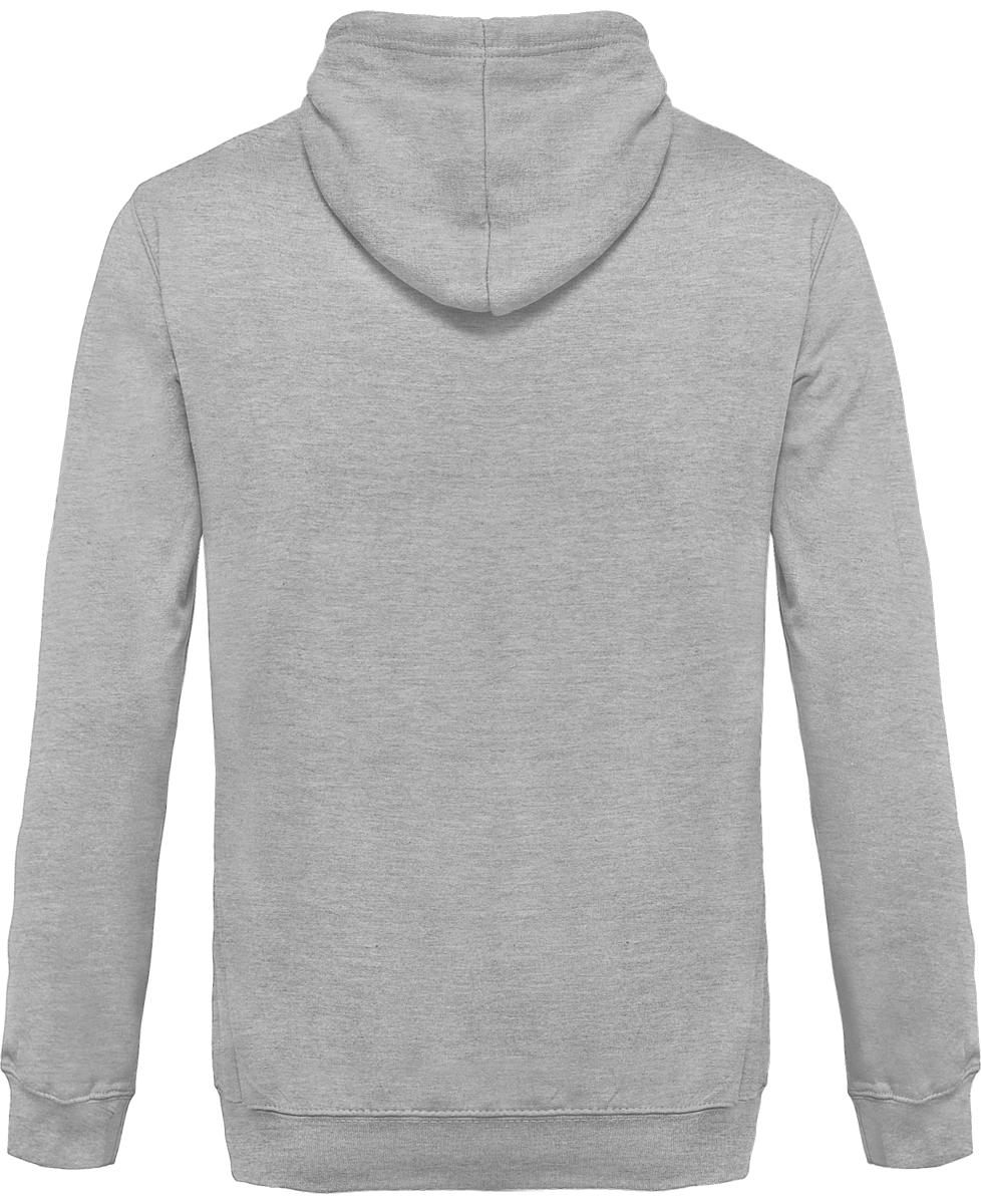 Sweat Zippé Bicolore Brodé "Presque Îlien"