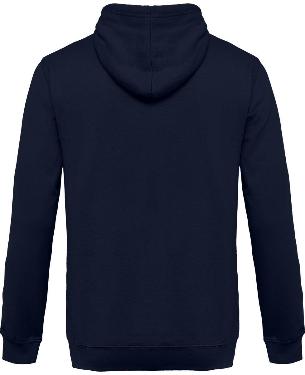 Sweat Zippé Bicolore Brodé "Presque Îlien"