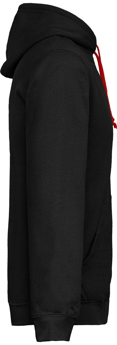 Sweat Zippé Bicolore Brodé "Presque Îlien"