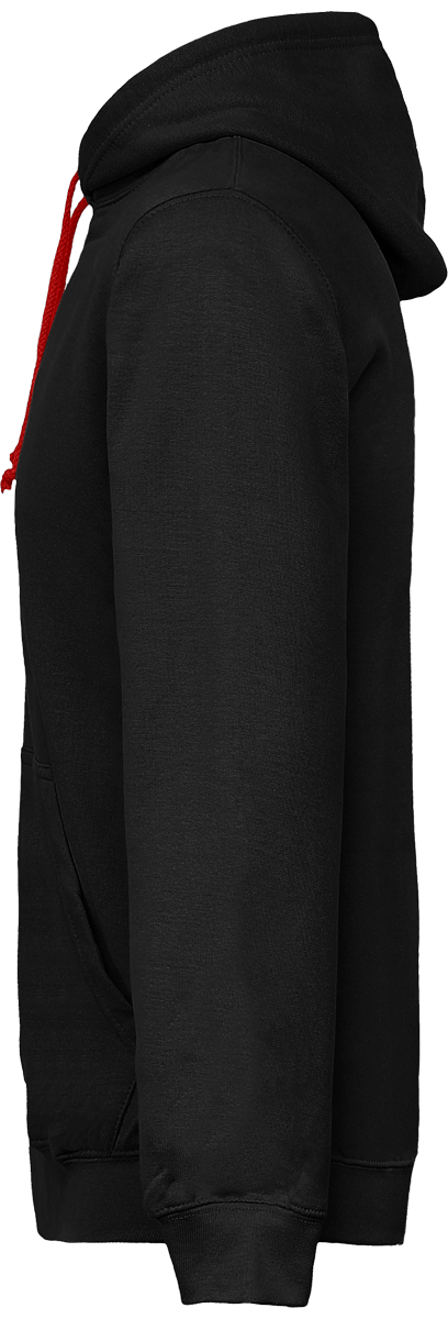 Sweat Zippé Bicolore Brodé "Presque Îlien"