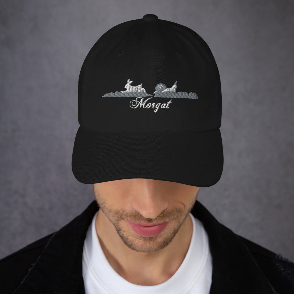 Casquette Brodée "Morgat" Gris