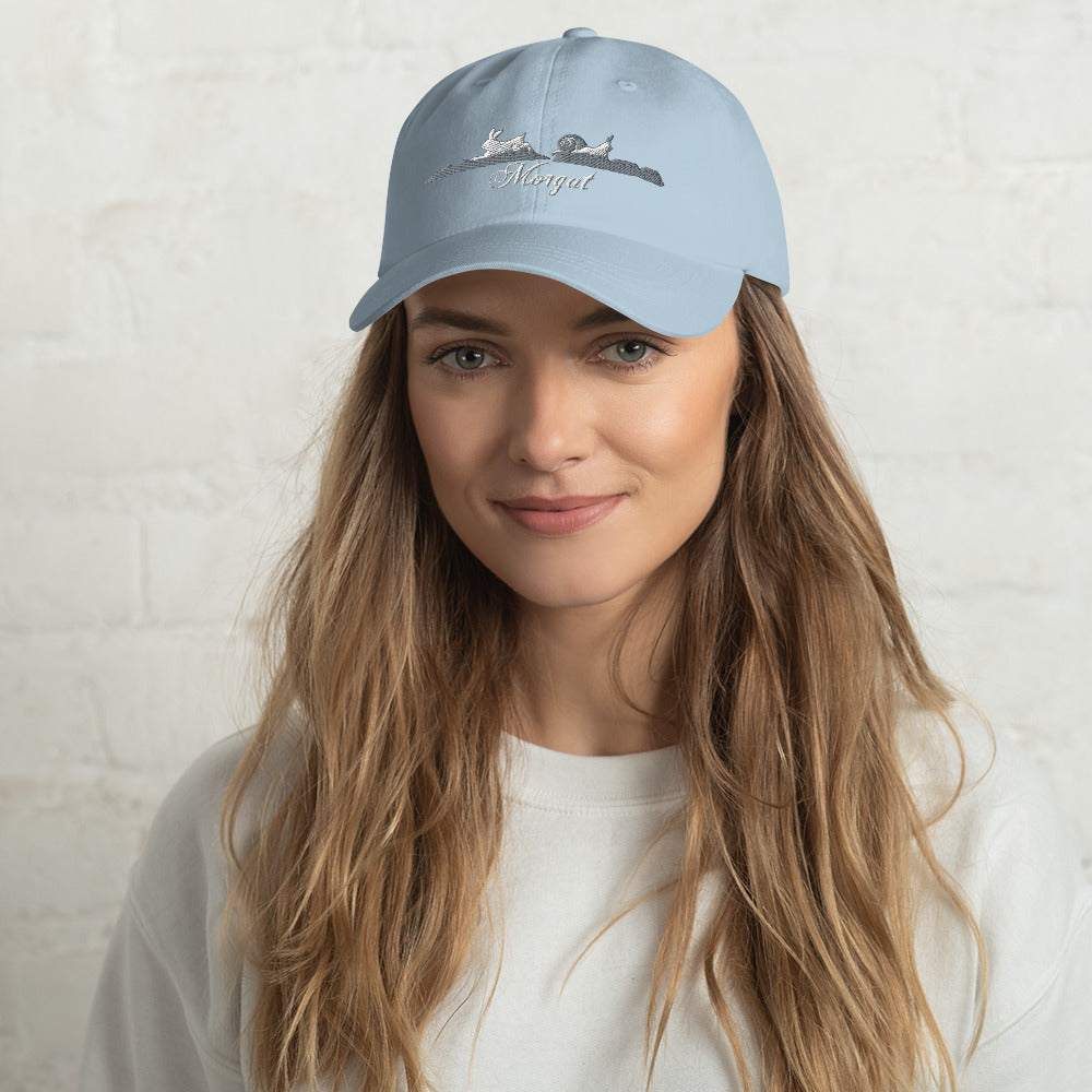 Casquette Brodée "Morgat" Gris