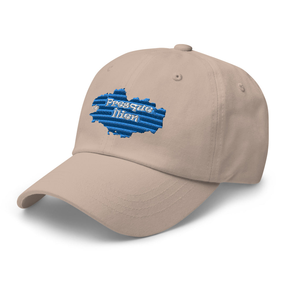 Casquette Brodée "Presque Îlien"