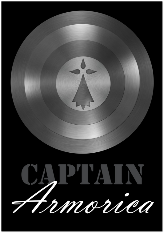 Poster "Captain Armorica" Papier Mat Premium